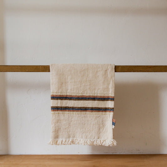 Libeco Belgian Towel Guest Towel Harlan Stripe | Libeco | Miss Arthur | Home Goods | Tasmania