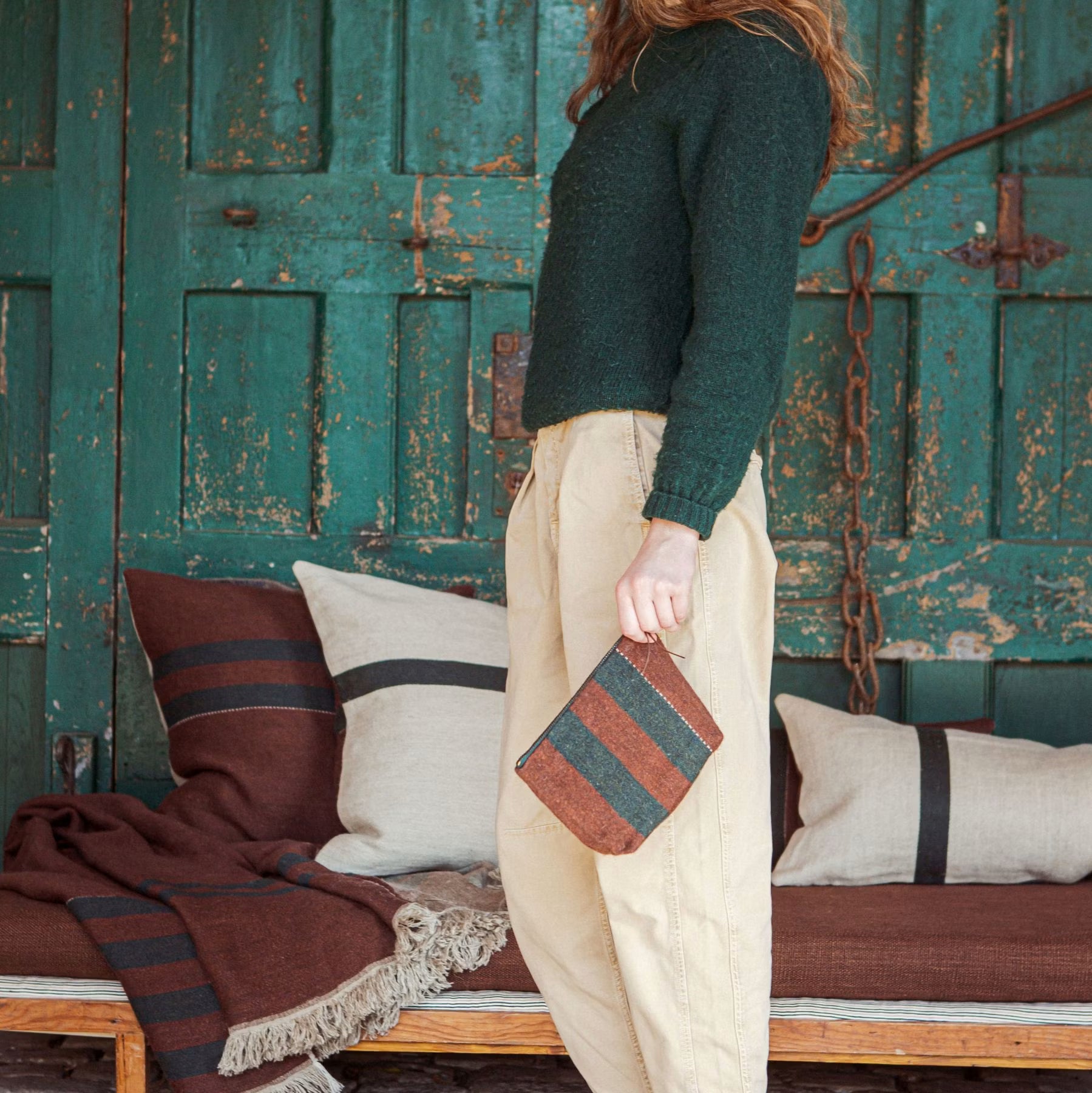 Libeco Juniper Pouch Leather | Libeco | Miss Arthur | Home Goods | Tasmania