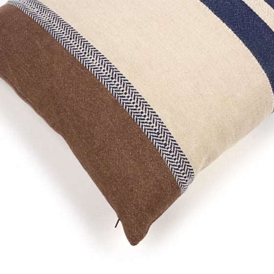 Libeco Marina Cushion Cover Indigo 50cm x 50cm