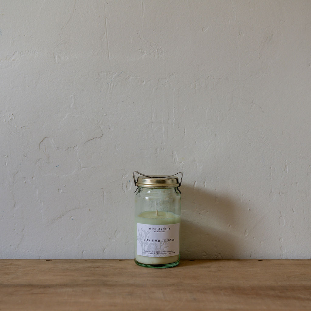Lily & White Rose N° 20 Candle | Miss Arthur | Miss Arthur | Home Goods | Tasmania