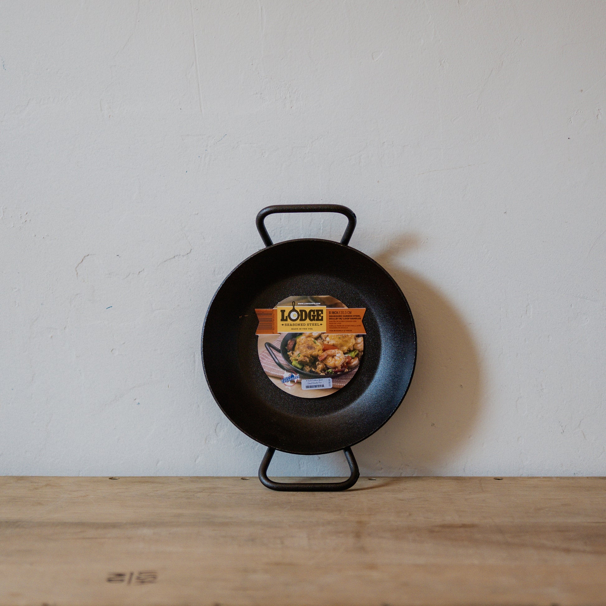 Lodge 8 Inch Carbon Steel Dual Handle Pan | Lodge | Miss Arthur | Home Goods | Tasmania