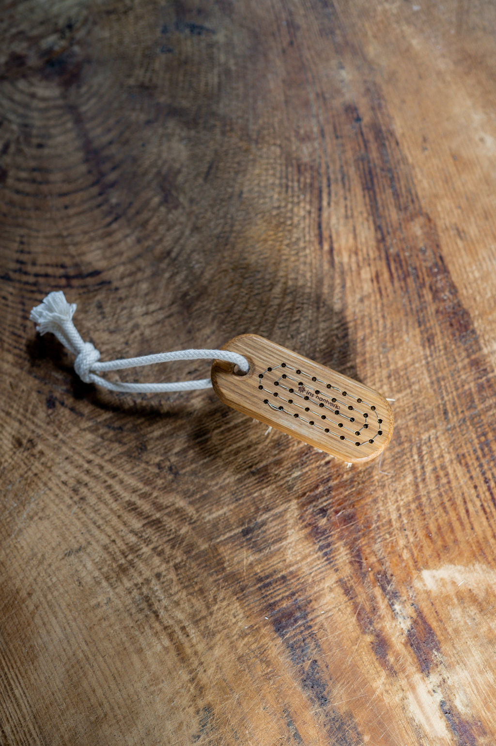 Iris Hantverk Nail Brush Lovisa with String Oak Tampico | Iris Hantverk | Miss Arthur | Home Goods | Tasmania