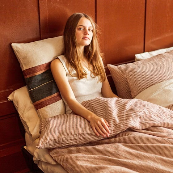 Libeco Lys Cushion Cover 63cm x 63cm | Libeco | Miss Arthur | Home Goods | Tasmania