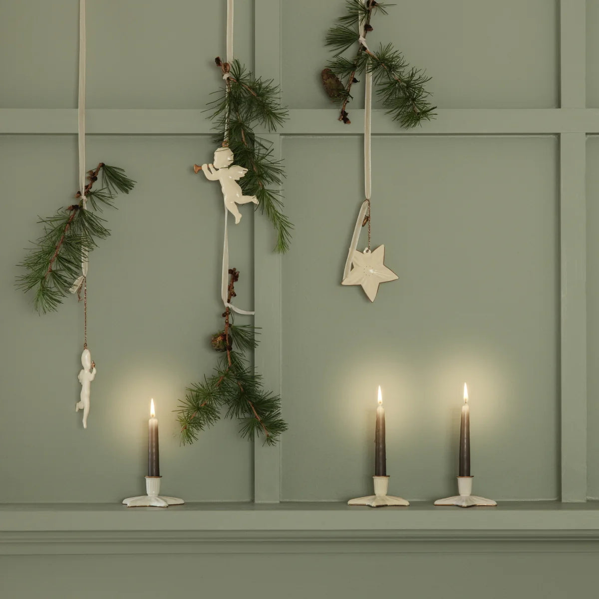 Maileg Star Candle Holder Off-White | Maileg Design | Miss Arthur | Home Goods | Tasmania