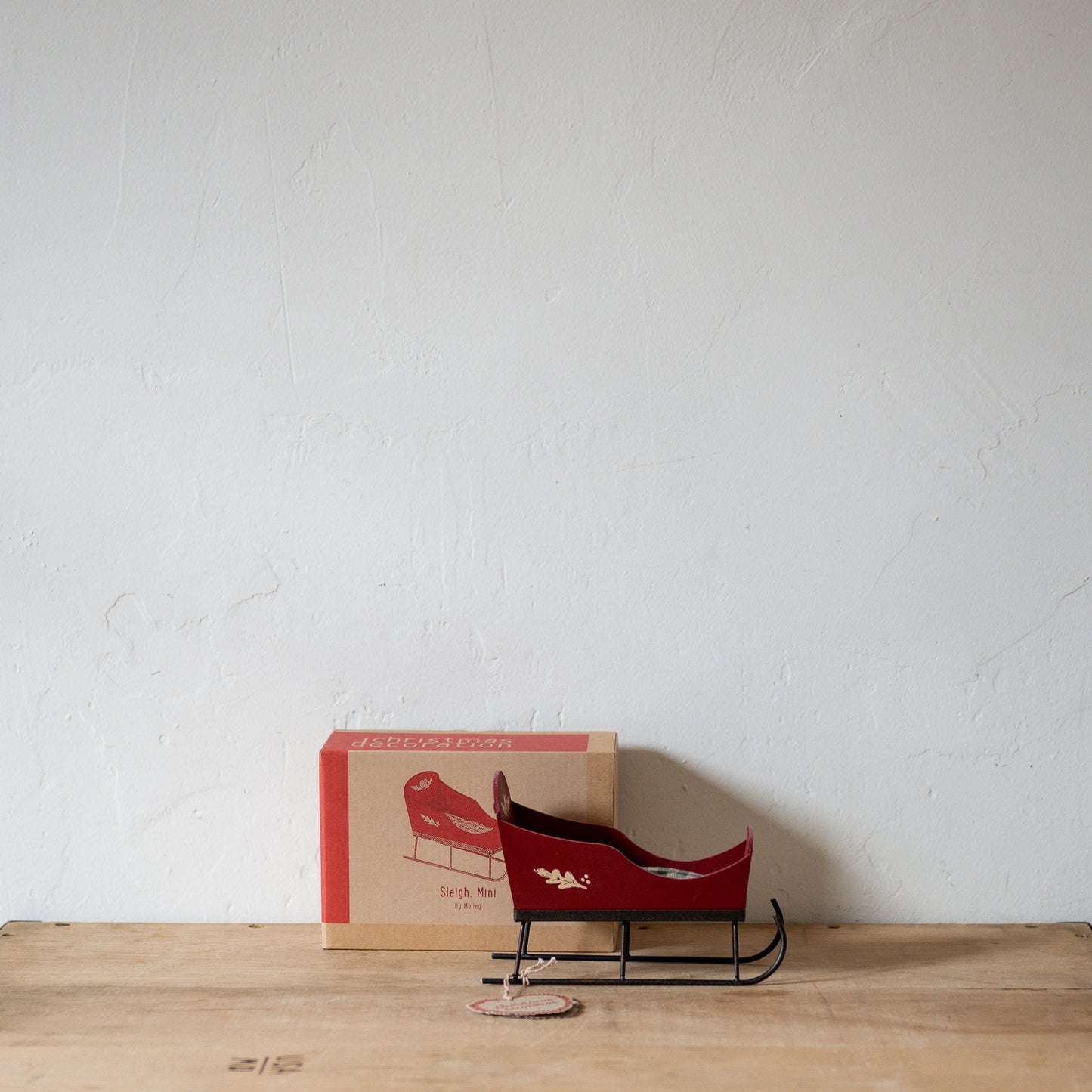 Maileg Sleigh for Mini Pixy Red | Maileg Design | Miss Arthur | Home Goods | Tasmania
