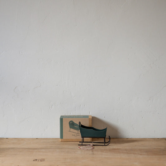Maileg Sleigh for Mouse Green | Maileg Design | Miss Arthur | Home Goods | Tasmania