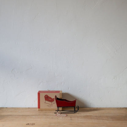 Maileg Sleigh for Mouse Red | Maileg Design | Miss Arthur | Home Goods | Tasmania