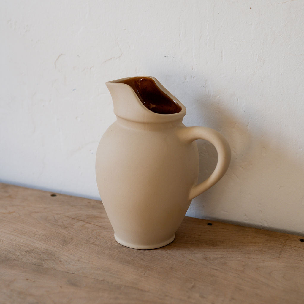 Manufacture de Digoin Cider Jug 1L Gres Brut Miel | Manufacture de Digoin | Miss Arthur | Home Goods | Tasmania