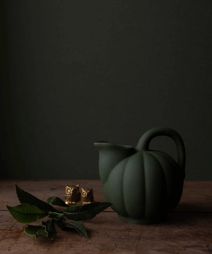 Manufacture de Digoin Melon Shaped Jug 1L Vert Mousse | Manufacture de Digoin | Miss Arthur | Home Goods | Tasmania