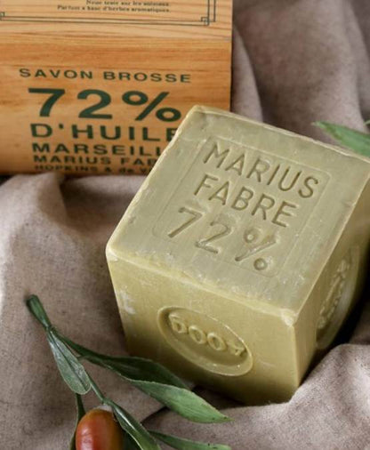 Marius Fabre Olive Oil Green Marseille Soap 400g | Marius Fabre | Miss Arthur | Home Goods | Tasmania