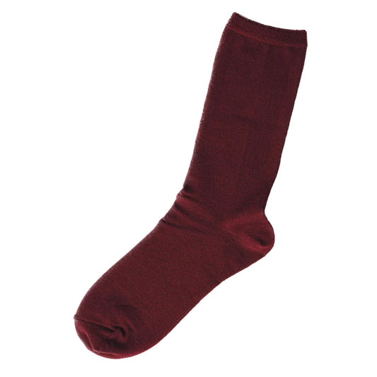 Merino Wool Socks Bordeaux Small | Memeri | Miss Arthur | Home Goods | Tasmania
