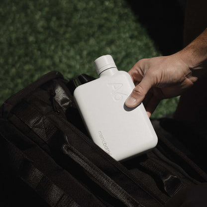 Memobottle Stainless Steel Bottle White A6 | Memobottle | Miss Arthur | Home Goods | Tasmania