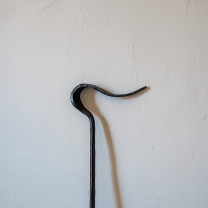Reclaimed Steel Fire Poker Curved | Artisanal Goods | Miss Arthur | Home Goods | Tasmania