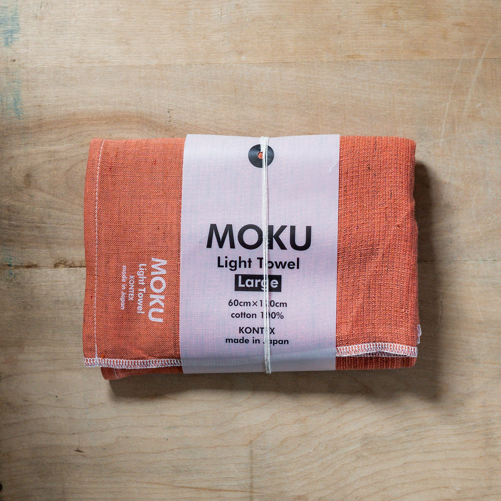 Kontex Moku Large Towel Orange | Kontex | Miss Arthur | Home Goods | Tasmania