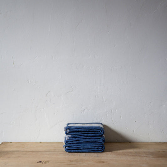Kontex Moku Large Towel Navy | Kontex | Miss Arthur | Home Goods | Tasmania