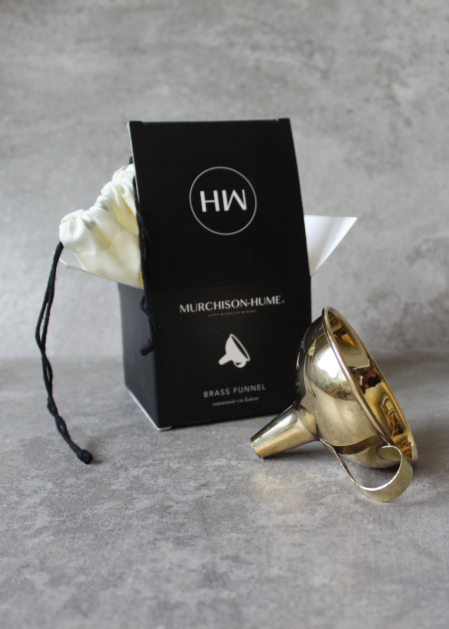 Murchinson-Hume Solid Brass Funnel | Murchison-Hume | Miss Arthur | Home Goods | Tasmania