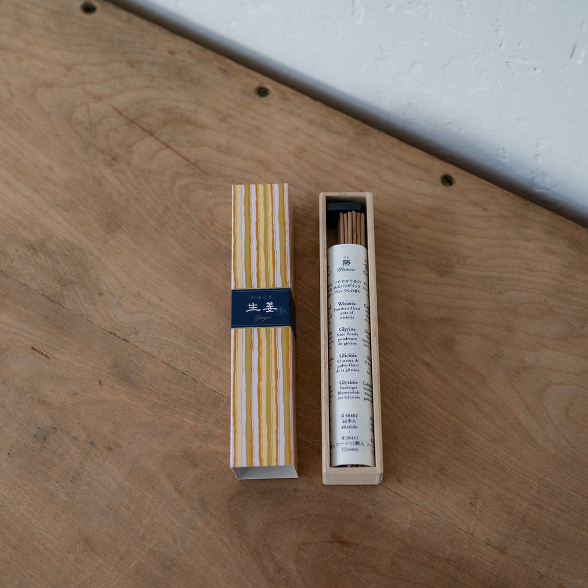 Nippon Kodo Kayuragi Incense Sticks Ginger | Nippon Kodo | Miss Arthur | Home Goods | Tasmania