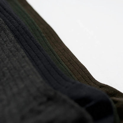 Nishiguchi Kutsushita Praha Merino Wool High Sock Slate Grey Small | Nishiguchi Kutsushita | Miss Arthur | Home Goods | Tasmania