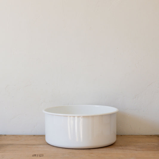 Noda Horo Enamel Round Wash Basin | Noda Horo | Miss Arthur | Home Goods | Tasmania