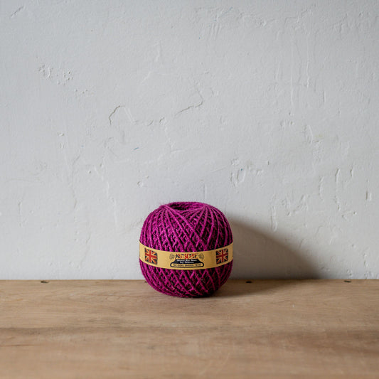 Twine Ball Deep Orchid 250g | Nutscene | Miss Arthur | Home Goods | Tasmania