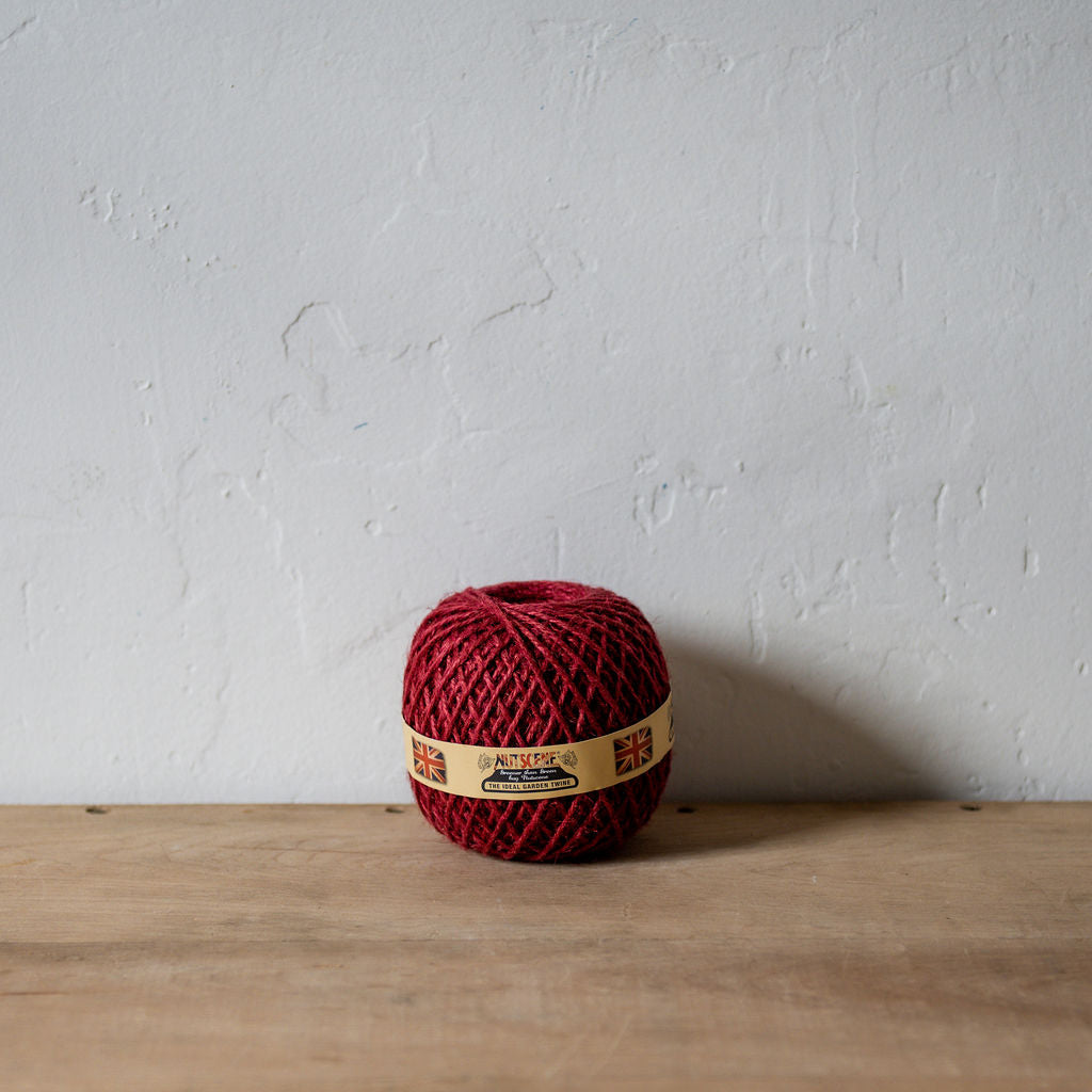 Twine Ball 250g Red | Nutscene | Miss Arthur | Home Goods | Tasmania