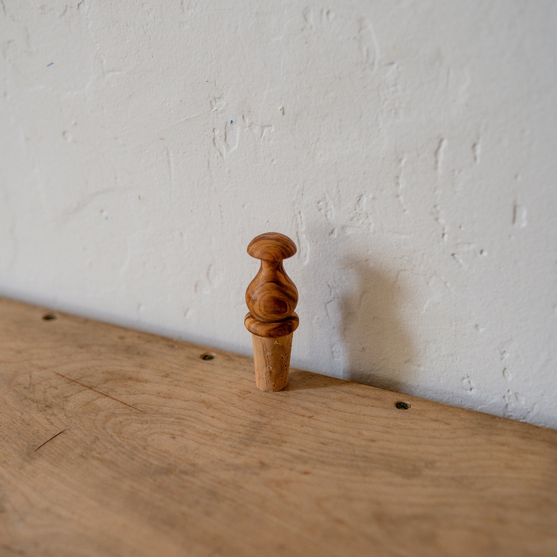 Olive Wood Wine Stopper | Artisanal Goods | Miss Arthur | Home Goods | Tasmania
