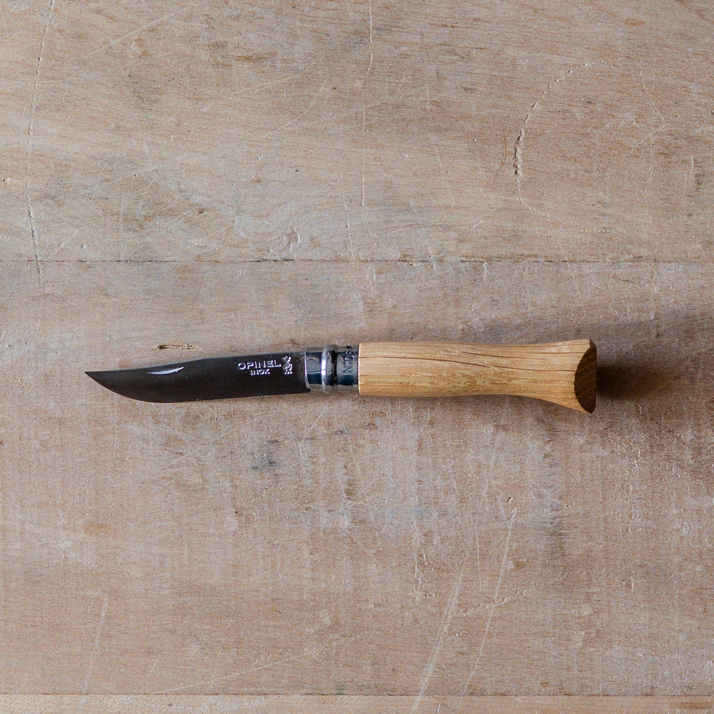 Opinel Traditional No.6 Stainless Steel Pocket Knife Oak Handle | Opinel | Miss Arthur | Home Goods | Tasmania