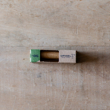 Opinel Traditional No.6 Stainless Steel Pocket Knife Oak Handle | Opinel | Miss Arthur | Home Goods | Tasmania