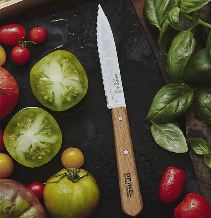 Opinel Serrated Knife with Beech Handle No.113 | Opinel | Miss Arthur | Home Goods | Tasmania