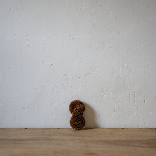 Coconut Coir Fiber Twisted Dish Scrubber | Kamenoko Tawashi | Miss Arthur | Home Goods | Tasmania