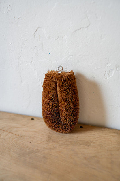 The Original Natural Palm Fibre Dish Scrubber Large | Kamenoko Tawashi | Miss Arthur | Home Goods | Tasmania