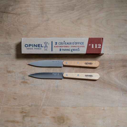 Opinel Paring Knives No.112 Box of 2 | Opinel | Miss Arthur | Home Goods | Tasmania