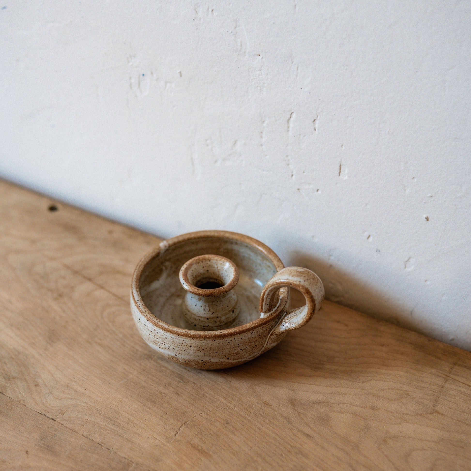 Pottery Candle Holder Rustic | Artisanal Goods | Miss Arthur | Home Goods | Tasmania