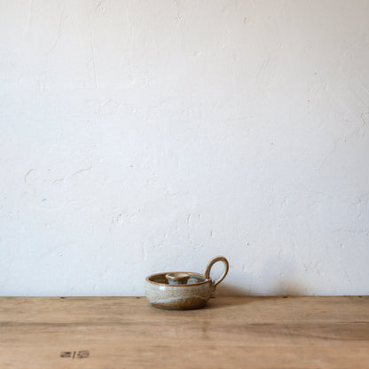 Pottery Candle Holder Rustic | Artisanal Goods | Miss Arthur | Home Goods | Tasmania