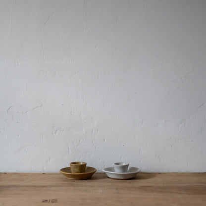 Pottery Egg Cup Honey | Artisanal Goods | Miss Arthur | Home Goods | Tasmania