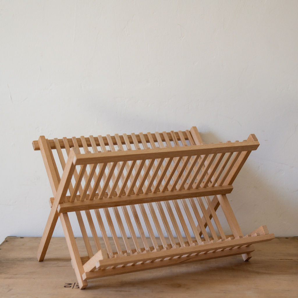 Food Table Rack Wood Wooden Dish Rack – Miss Arthur