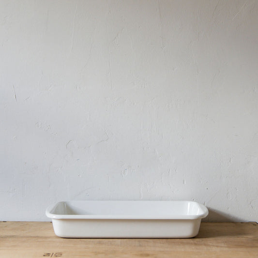 Riess Enamel Baking Dish White 36/21.5 | Riess | Miss Arthur | Home Goods | Tasmania