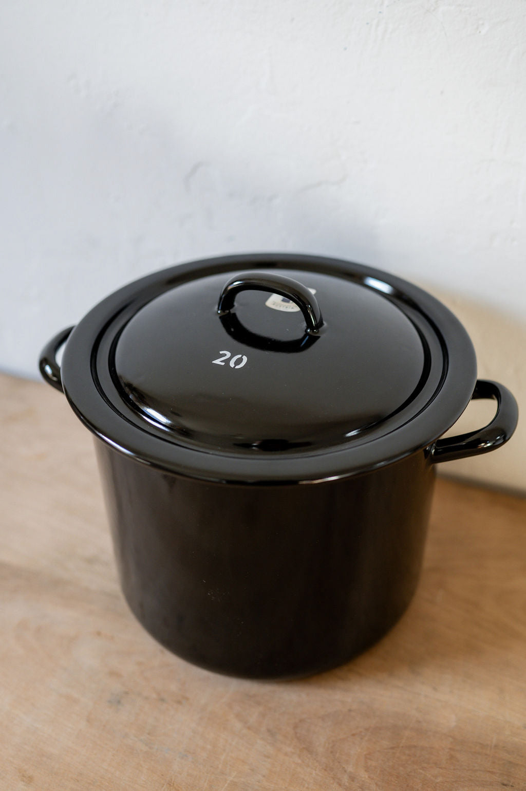 Riess Enamel Classic Casserole with Cover Black 4 Litre | Riess | Miss Arthur | Home Goods | Tasmania