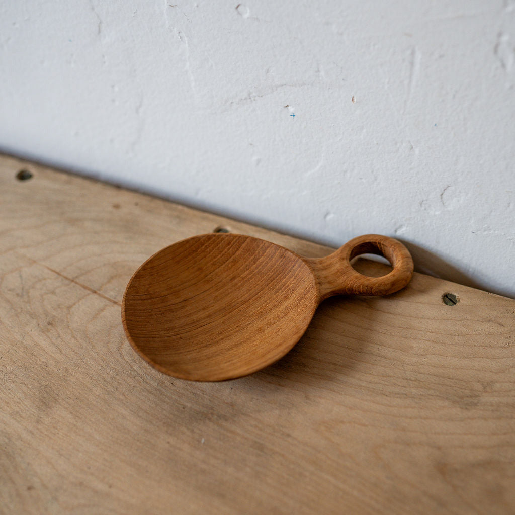 Sir|Madam Round Paddle Scoop Teak | Sir|Madam | Miss Arthur | Home Goods | Tasmania