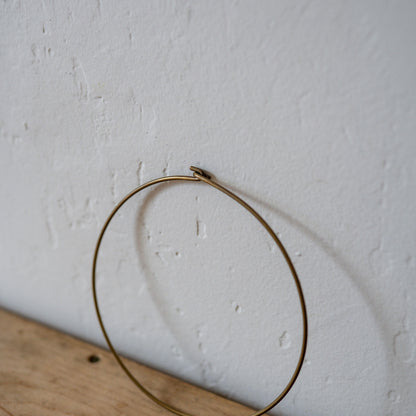 Fog Linen Work Brass Circle Hanger Medium | Fog Linen Work | Miss Arthur | Home Goods | Tasmania