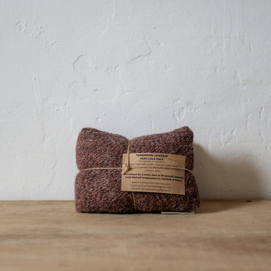 Merino Wool Heat Pack Rust | Heatpack From Tasmania | Miss Arthur | Home Goods | Tasmania