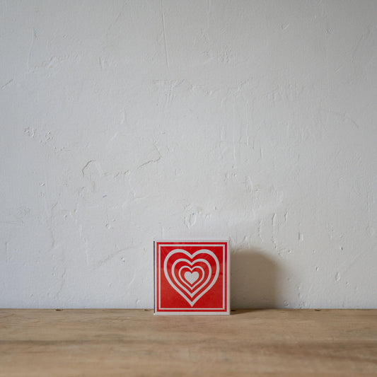 Archivist Luxury Matches Concentric Heart | Archivist | Miss Arthur | Home Goods | Tasmania