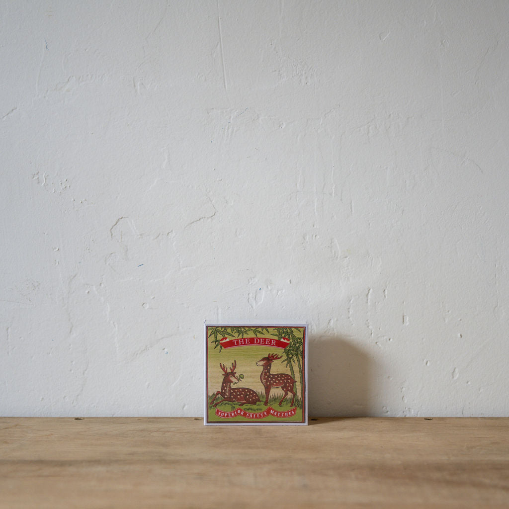 Archivist Luxury Matches Two Deer | Archivist | Miss Arthur | Home Goods | Tasmania