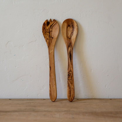Olive Wood Salad Servers | Artisanal Goods | Miss Arthur | Home Goods | Tasmania