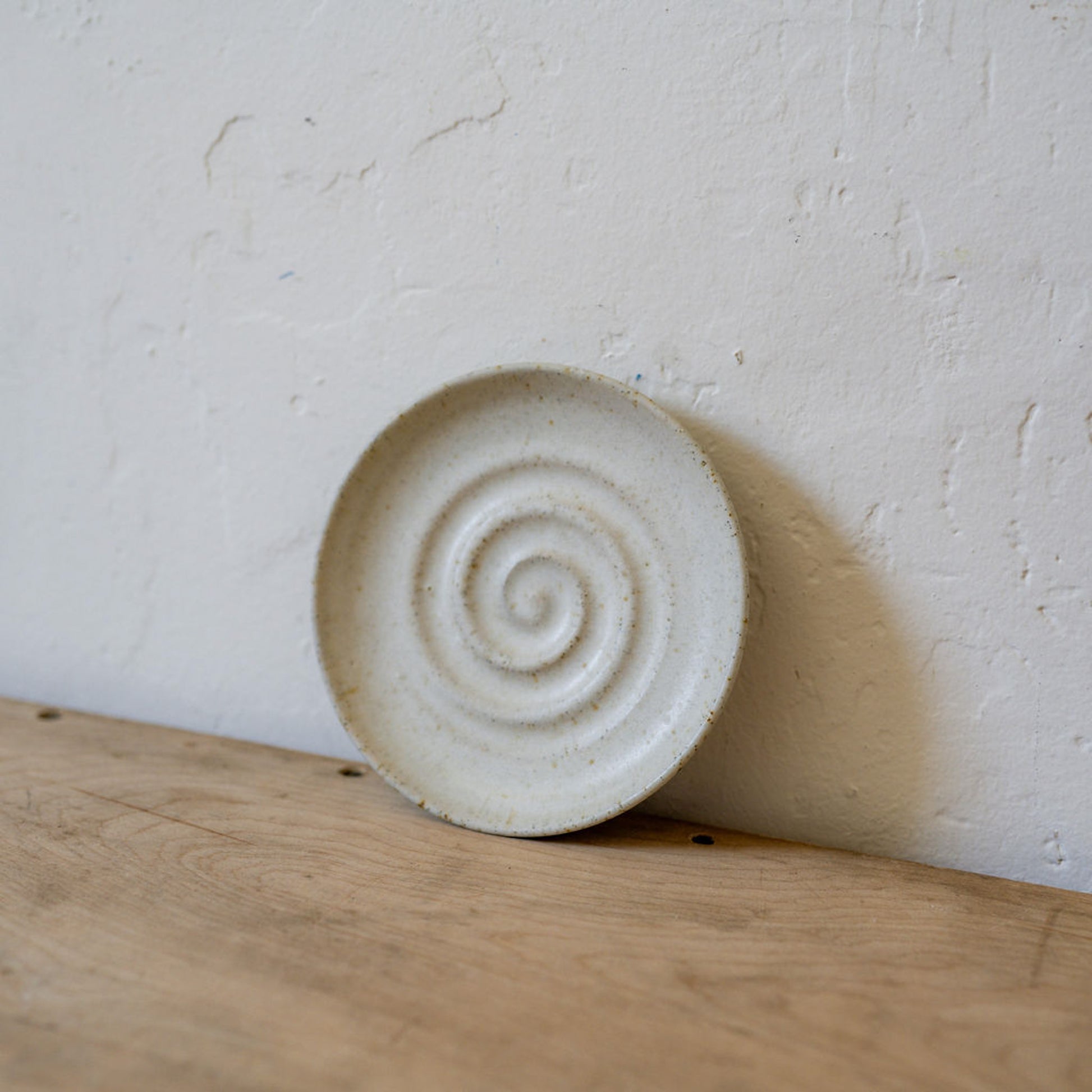 Sallee Warner Ceramics Speckled Pottery Soap Dish | Sallee Warner Ceramics | Miss Arthur | Home Goods | Tasmania