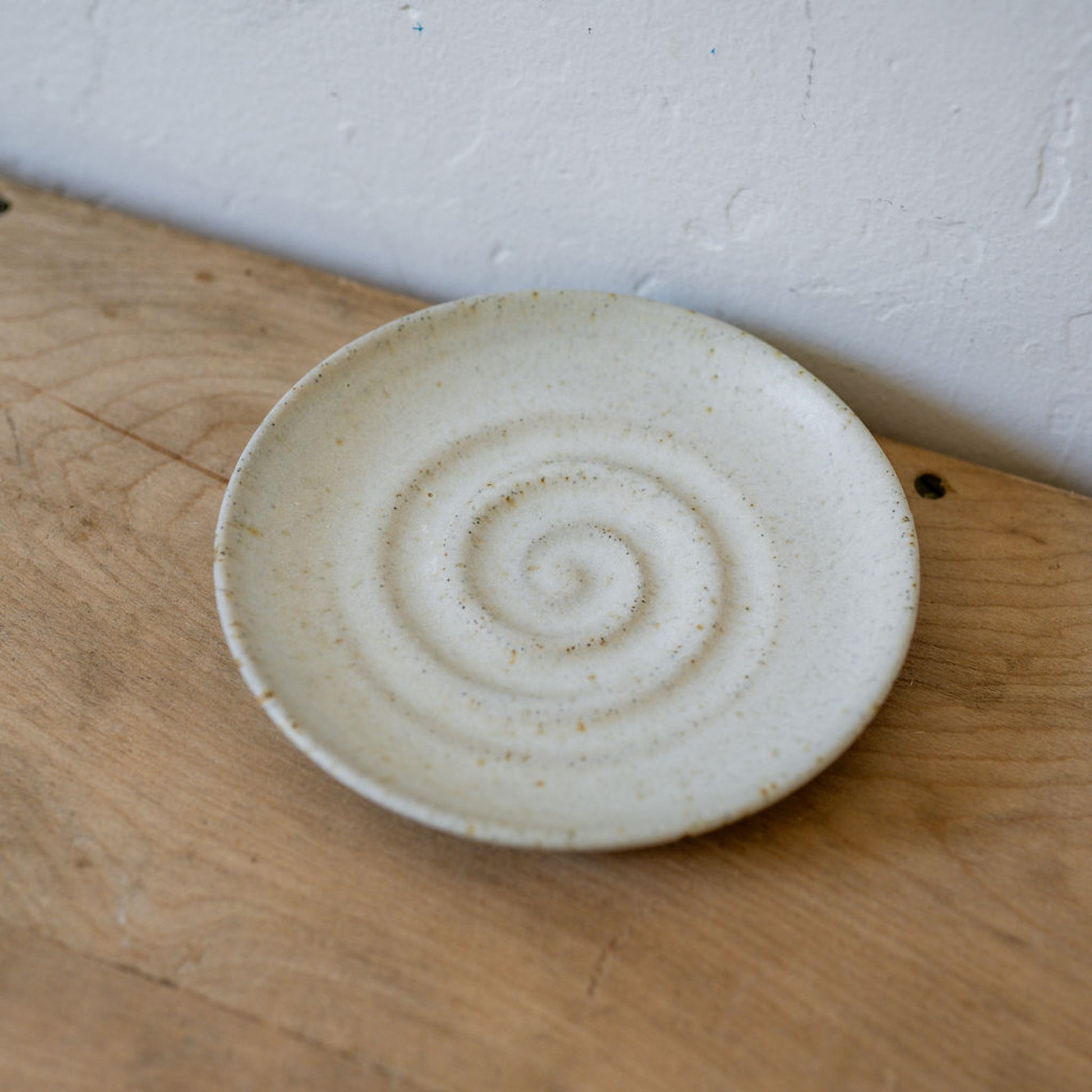 Sallee Warner Ceramics Speckled Pottery Soap Dish | Sallee Warner Ceramics | Miss Arthur | Home Goods | Tasmania
