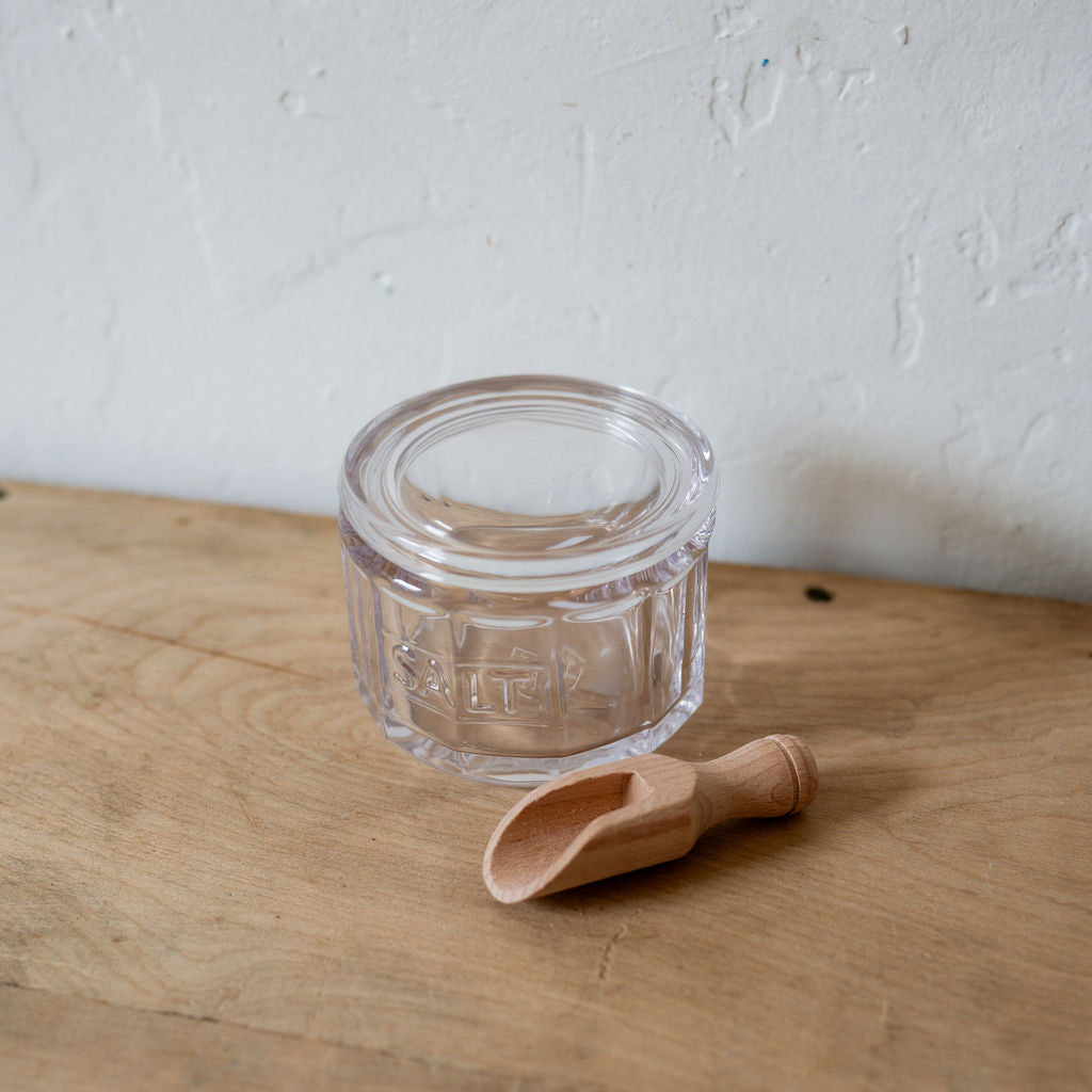 Salt Pot with Wooden Scoop | Heaven in Earth | Miss Arthur | Home Goods | Tasmania