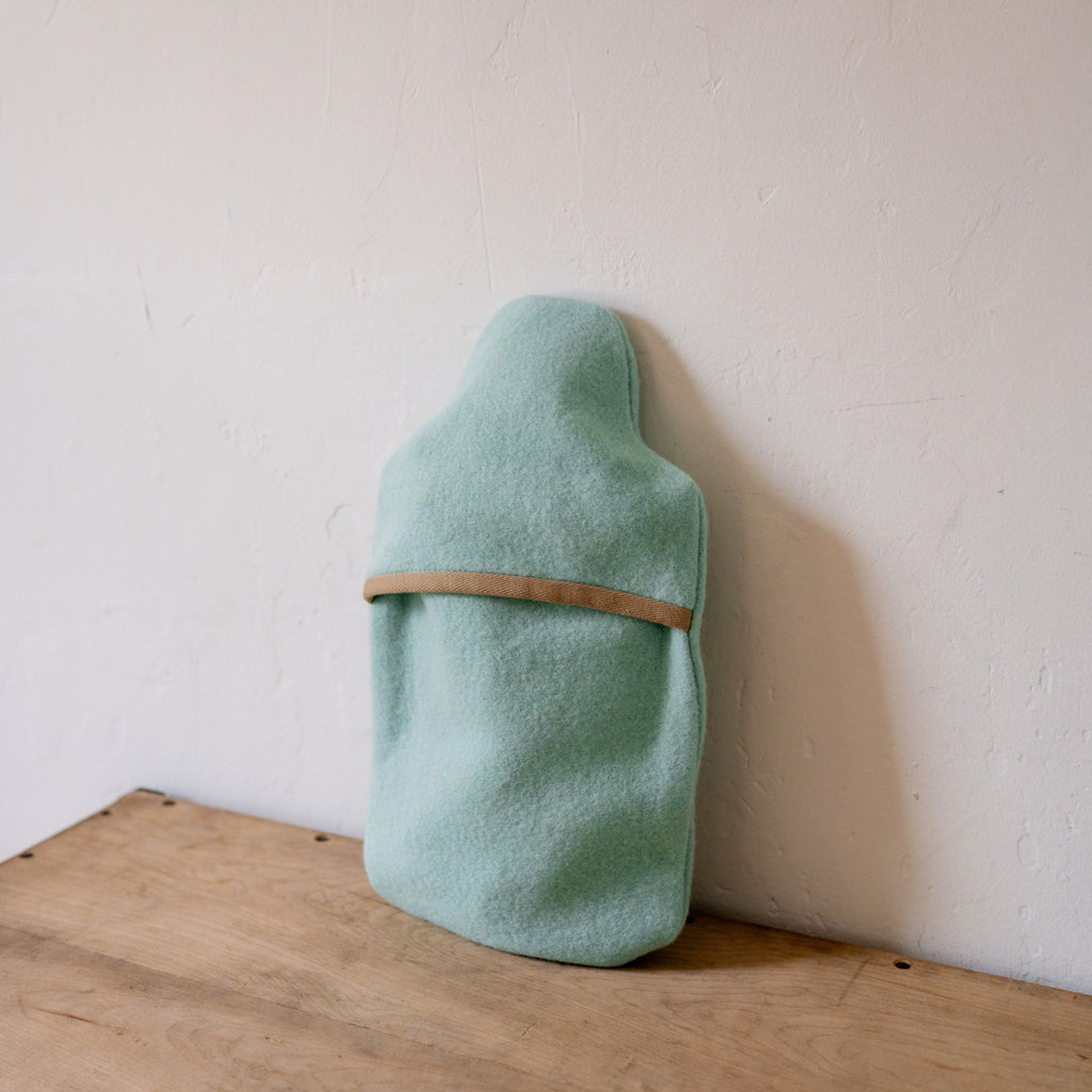 Vintage Wool Blanket Hot Water Bottle Cover Aqua | Miss Arthur | Miss Arthur | Home Goods | Tasmania