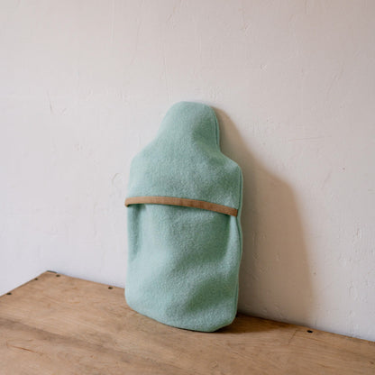 Vintage Wool Blanket Hot Water Bottle Cover Aqua | Miss Arthur | Miss Arthur | Home Goods | Tasmania