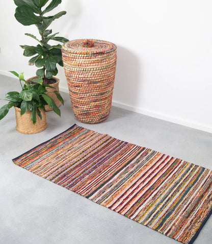 Upcycled Saree Mat 130cm x 70cm | Fair Go Trading | Miss Arthur | Home Goods | Tasmania